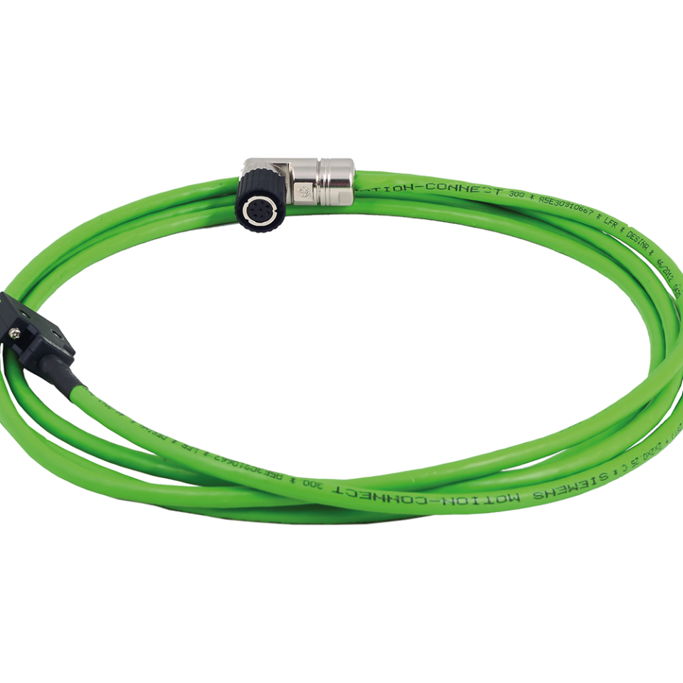 Siemens 6FX3002-2DB10-1AH0 V90 Servo Motor Güç Kablosu 7 mt Sürücü Aksesuarları