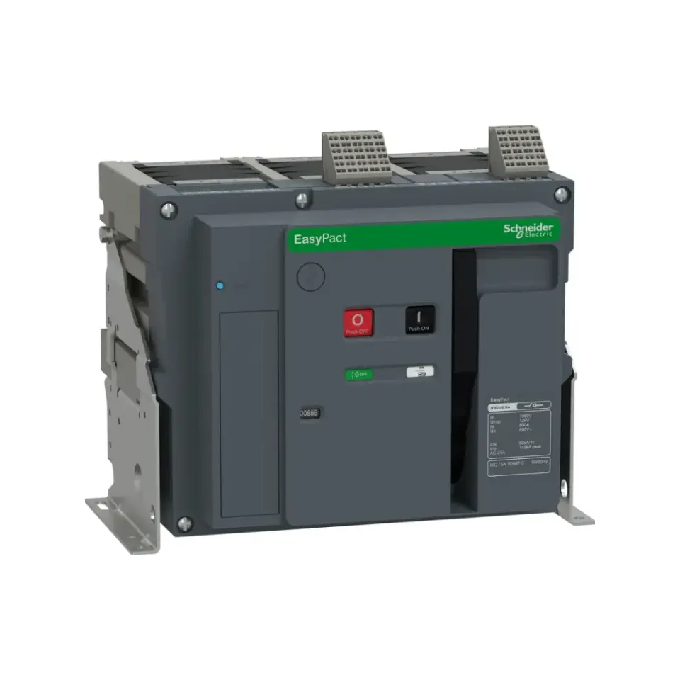 Schneider Electric ENW212H3MF5SH, EasyPact NW, 500-1250 Amper, 3 Kutuplu, 66 kA, Sabit Açık Tip Güç Şalteri, MicroLogic 5.0S