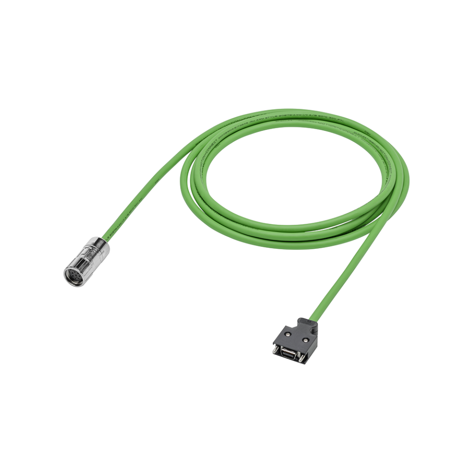 Siemens 6FX3002-2CT12-1AF0 V90 Servo Motor Güç Kablosu 5 mt Sürücü Aksesuarları