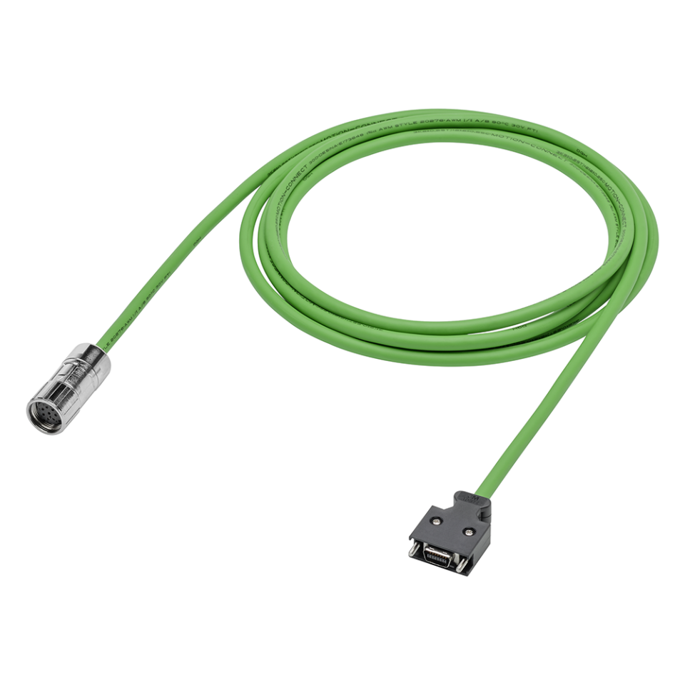 Siemens 6FX3002-2CT12-1AH0 V90 Servo Motor Güç Kablosu 7 mt Sürücü Aksesuarları