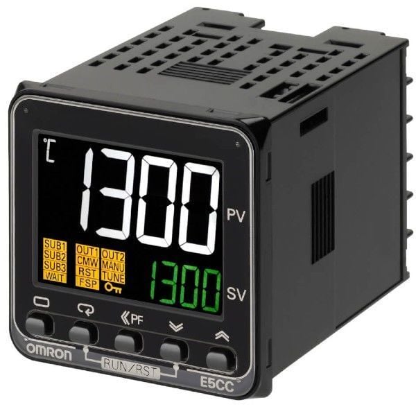 Omron E5CC-CX3D5M-000 24V AC/DC Pid Dijital Isı Kontrol Cihazı