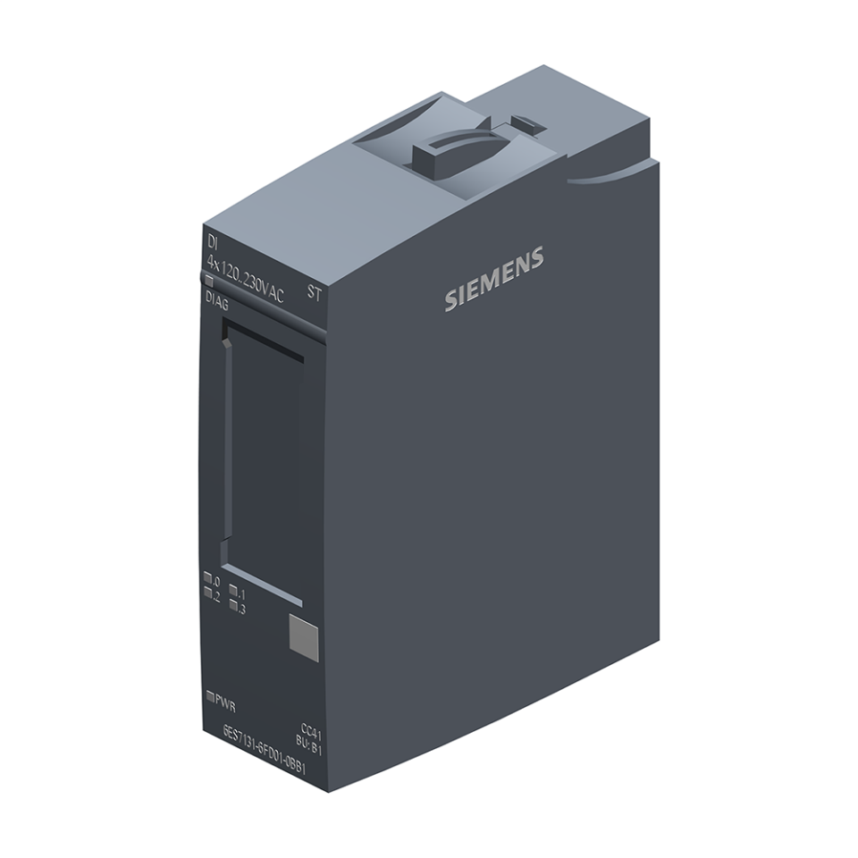 Siemens 6ES7131-6FD01-0BB1 DI 4x 120..230V AC ET-200SP