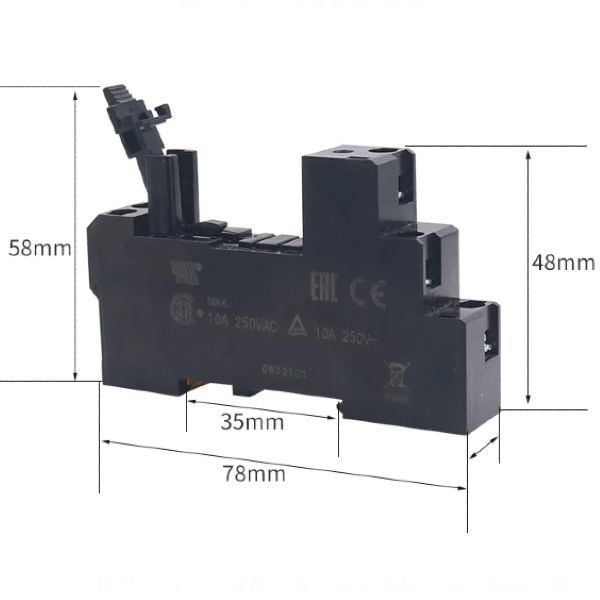 Omron P2RFZ-08-E 8 Pimli Röle Soketi
