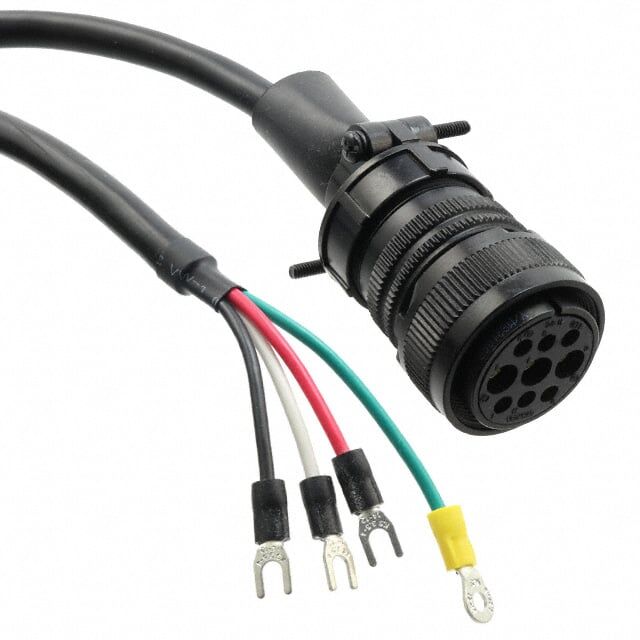 Delta ASD-CAPW2205 CABLE, POWER, 5 METER, NO BRAKE,