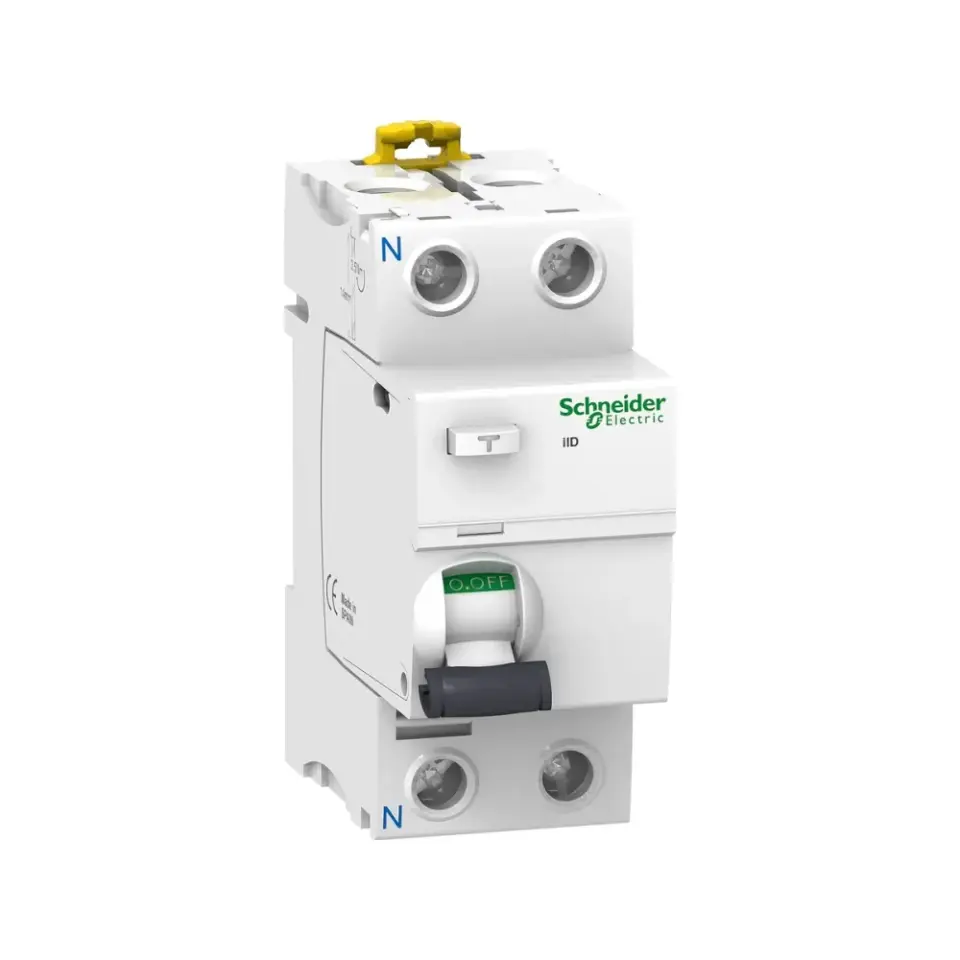 Schneider Electric A9R35240, Acti 9 iID, 40 Amper, 300mA, A-SI Tip, Kaçak Akım Koruma Rölesi, 2 Kutuplu (1 Faz+Nötr)
