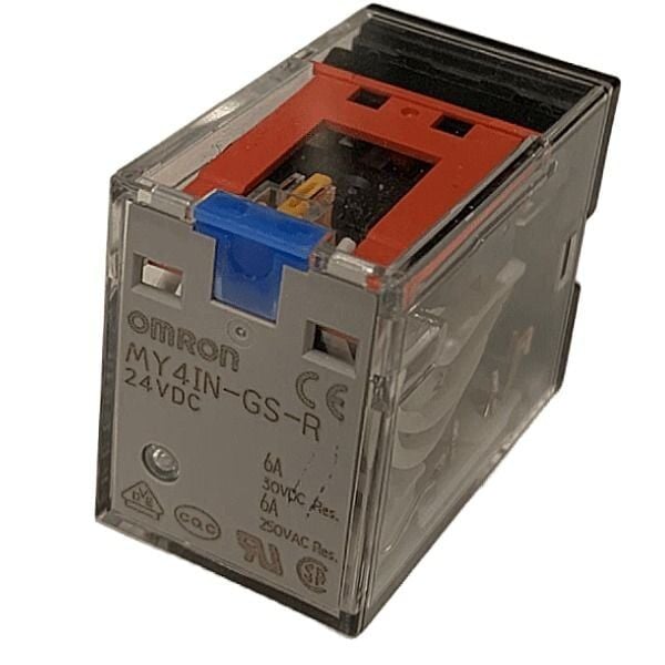 Omron MY4IN 24V DC 6A 4 Kontak Ledli Röle