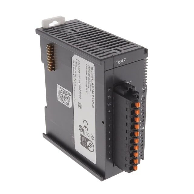 Delta AS16AP11R-A I/O MODULE 8 DIGITAL 8 RELAY 24V