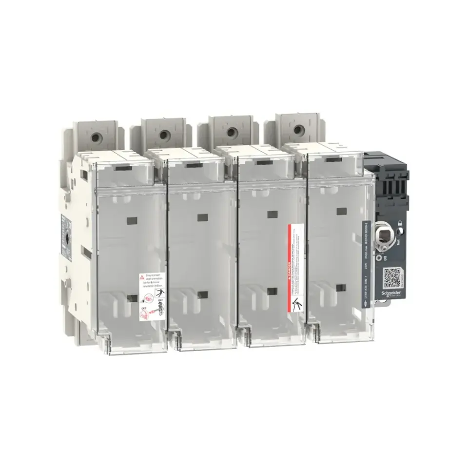 Schneider Electric LV481434, FuPact GS, 250 Amper, 4 Kutuplu, NH 1 Sigortalar için Yük Ayırıcı