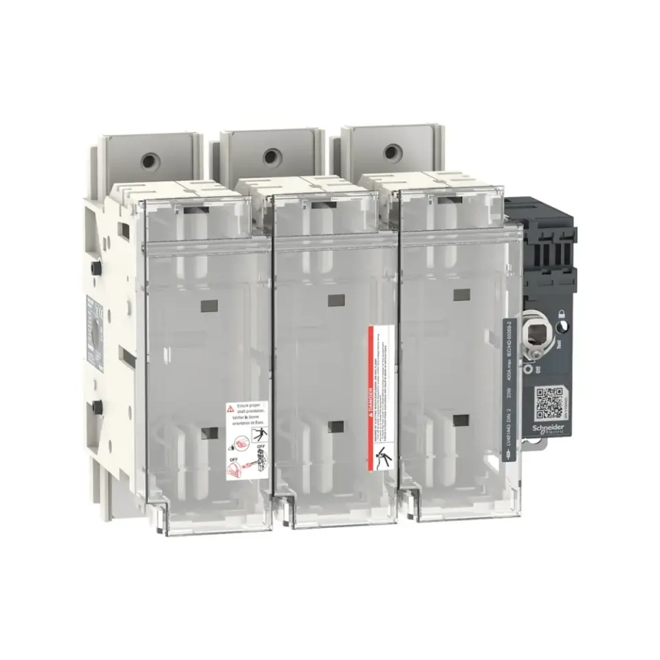 Schneider Electric LV481443, FuPact GS, 400 Amper, 3 Kutuplu, NH 2 Sigortalar için Yük Ayırıcı