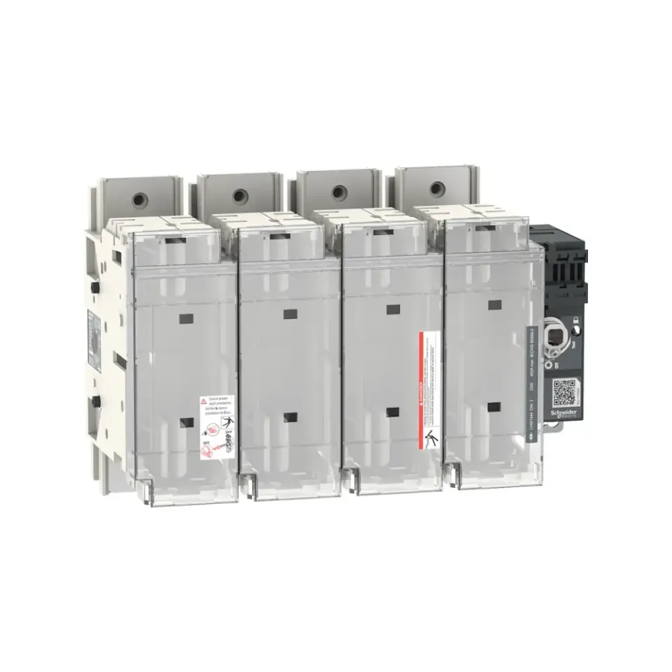 Schneider Electric LV481444, FuPact GS, 400 Amper, 4 Kutuplu, NH 2 Sigortalar için Yük Ayırıcı