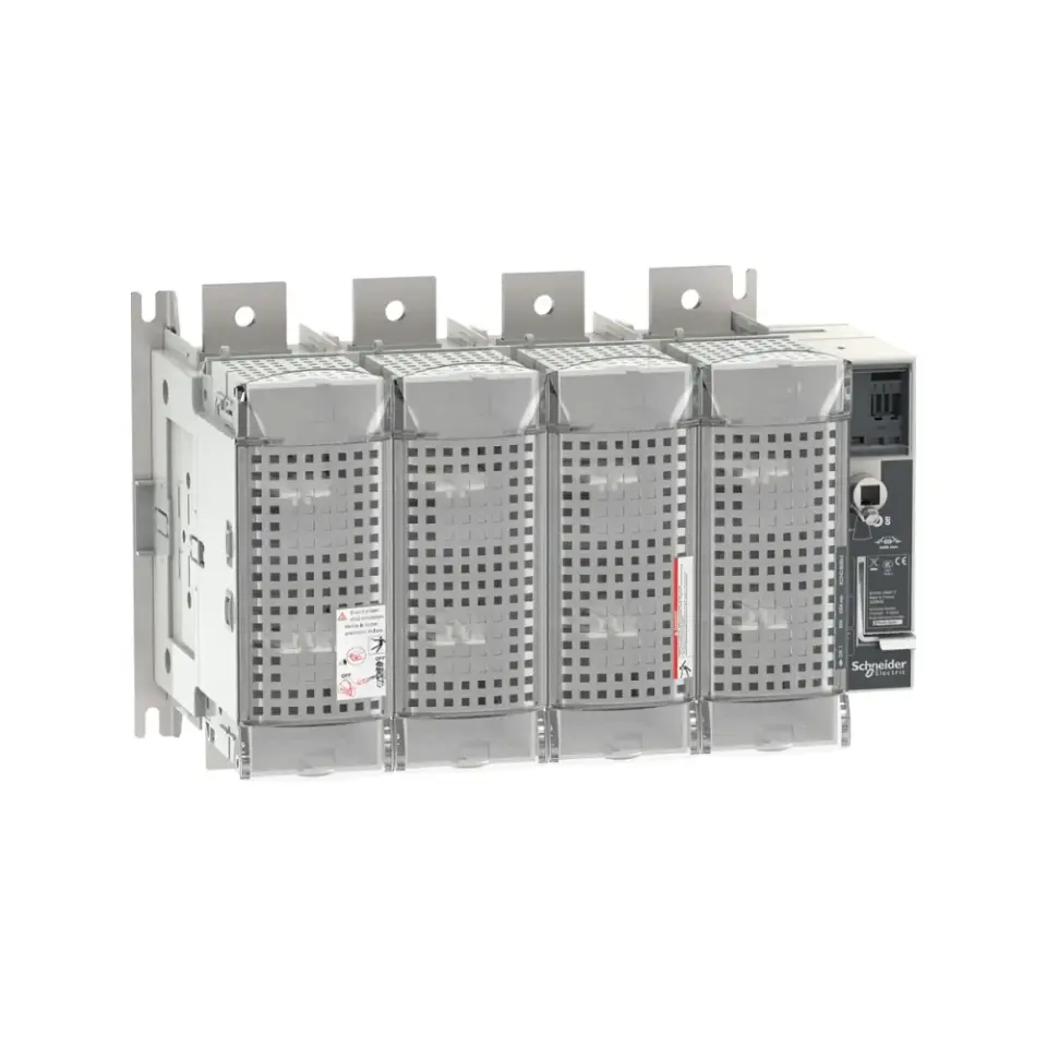 Schneider Electric LV481454, FuPact GS, 630 Amper, 4 Kutuplu, NH 3 Sigortalar için Yük Ayırıcı