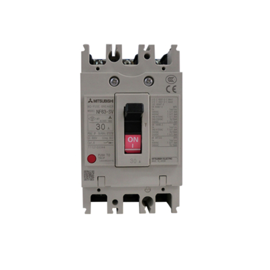 Mitsubishi NF63-SV 3P 10A LVS