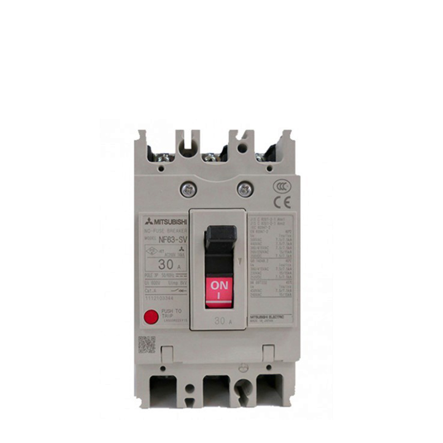 Mitsubishi NF63-SV 3P 15A LVS