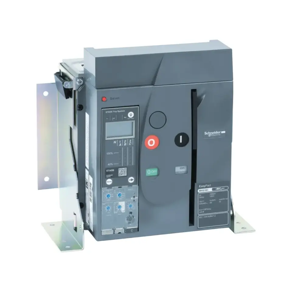 Schneider Electric MVS06C3MF5L, EasyPact MVS, 250-630 Amper, 3 Kutuplu, 50 kA, Sabit Açık Tip Güç Şalteri, ET5S