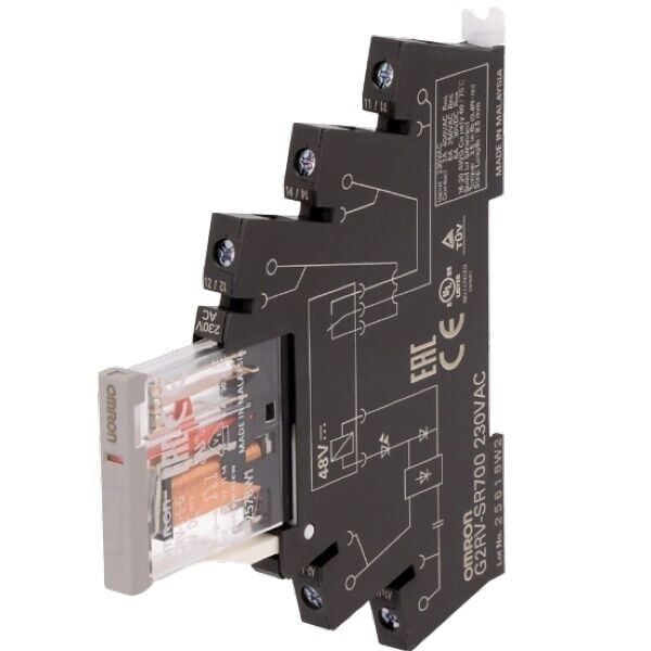 Omron G2RV-SR700 220V AC Slim Röle ve Soketi