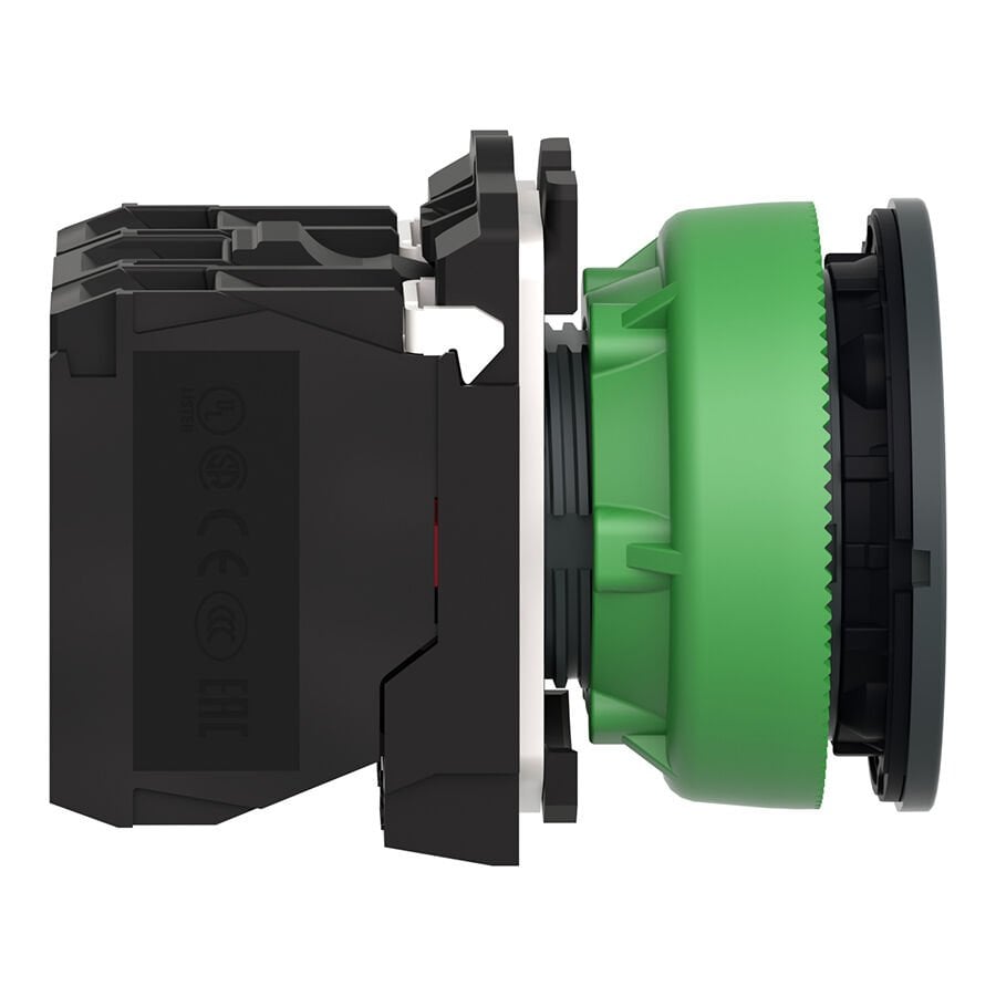 Schneider XB5FW34M5 Işıklı, yaylı butonlar LED 230 VAC Sarı 1 NA+1 NK Buton ve Akseuarları