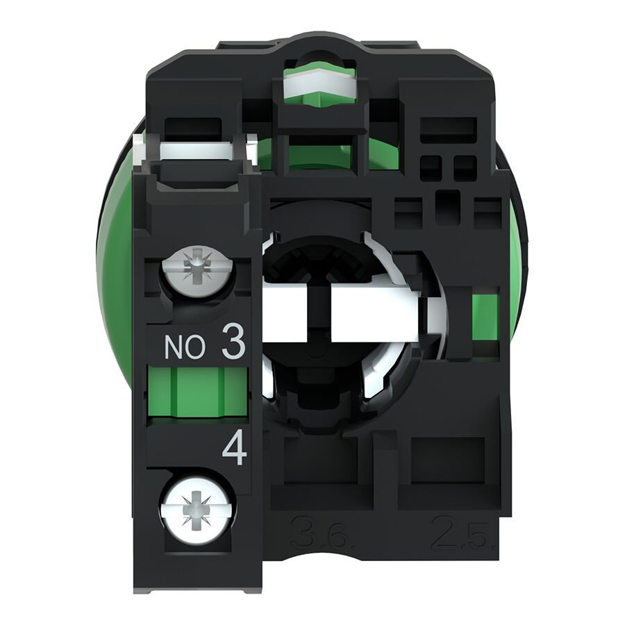 Schneider XB5FD21 Siyah mandal buton 1 NA Buton ve Akseuarları