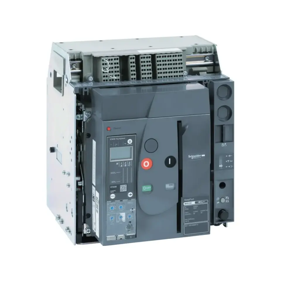 Schneider Electric MVS08C3MW5L, EasyPact MVS, 320-800 Amper, 3 Kutuplu, 50 kA, Çekmeceli Açık Tip Güç Şalteri, ET5S