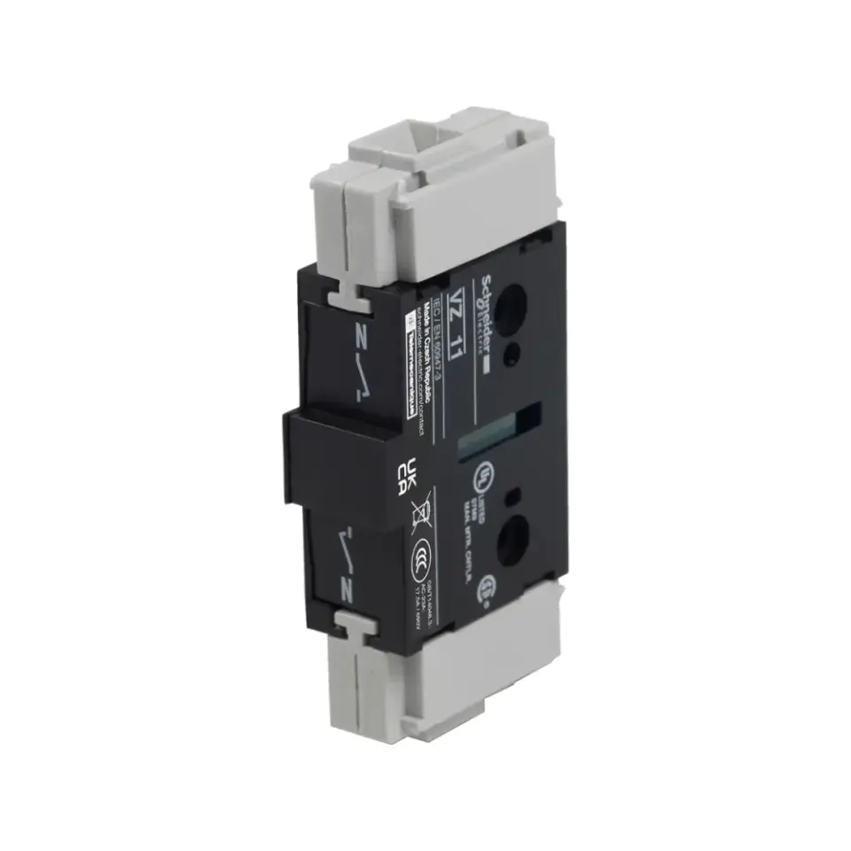 Schneider Electric VZ11, TeSys Vario, V*F02-V*F02 Şalterler için Nötr Modülü