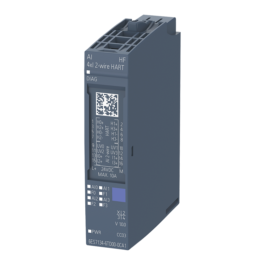 Siemens 6ES7134-6TD00-0CA1 AI 4xI Standart ET-200SP