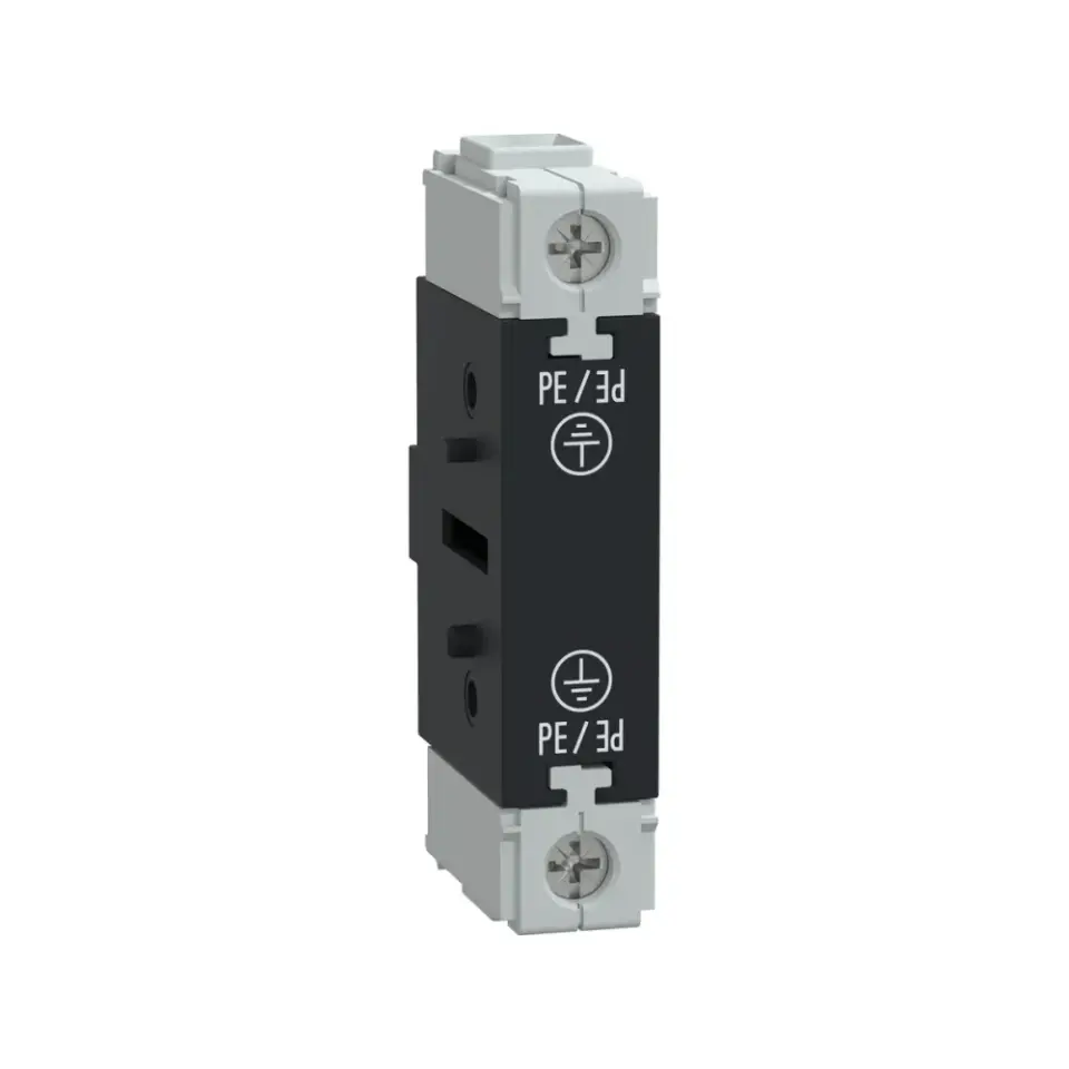Schneider Electric VZ14, TeSys Vario, V*F02-V*F02 Şalterler için Topraklama Modülü