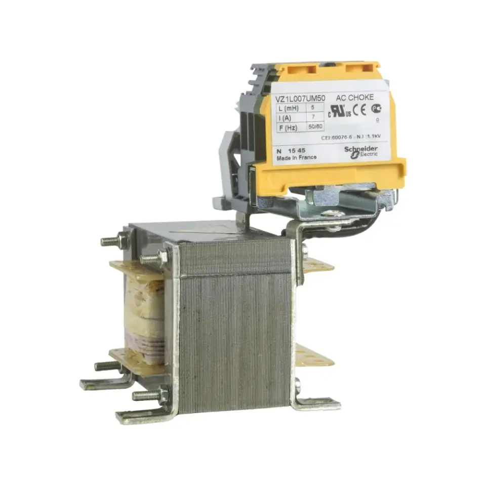 Schneider Electric VZ1L007UM50, Giriş Şok Bobini, 7 Amper, 5 mH, 20 W, Monofaze, 1 Faz