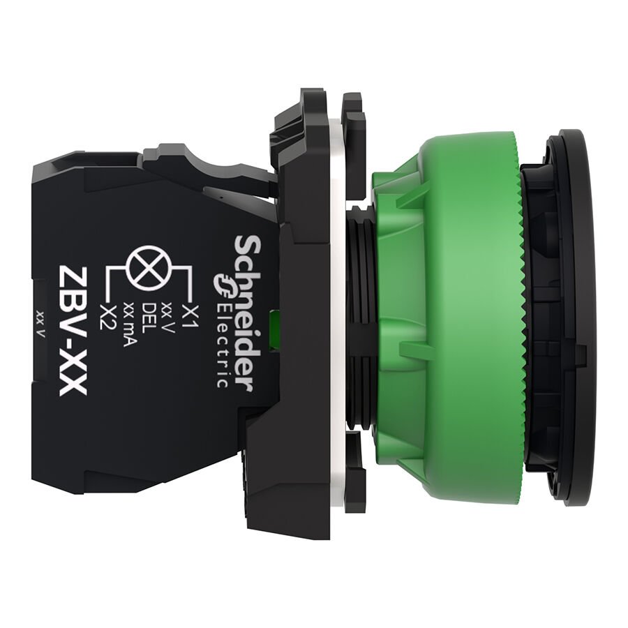 Schneider XB5FVB6 Sinyal lambaları LED”li 24 V AC/DC Beyaz Buton ve Akseuarları
