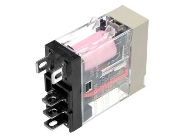 Omron G2R-1-SN 24V DC 10A Tek Kontak Ledli Röle