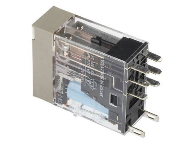 Omron G2R-2-SN 24V DC 5A 2 Kontak Ledli Röle
