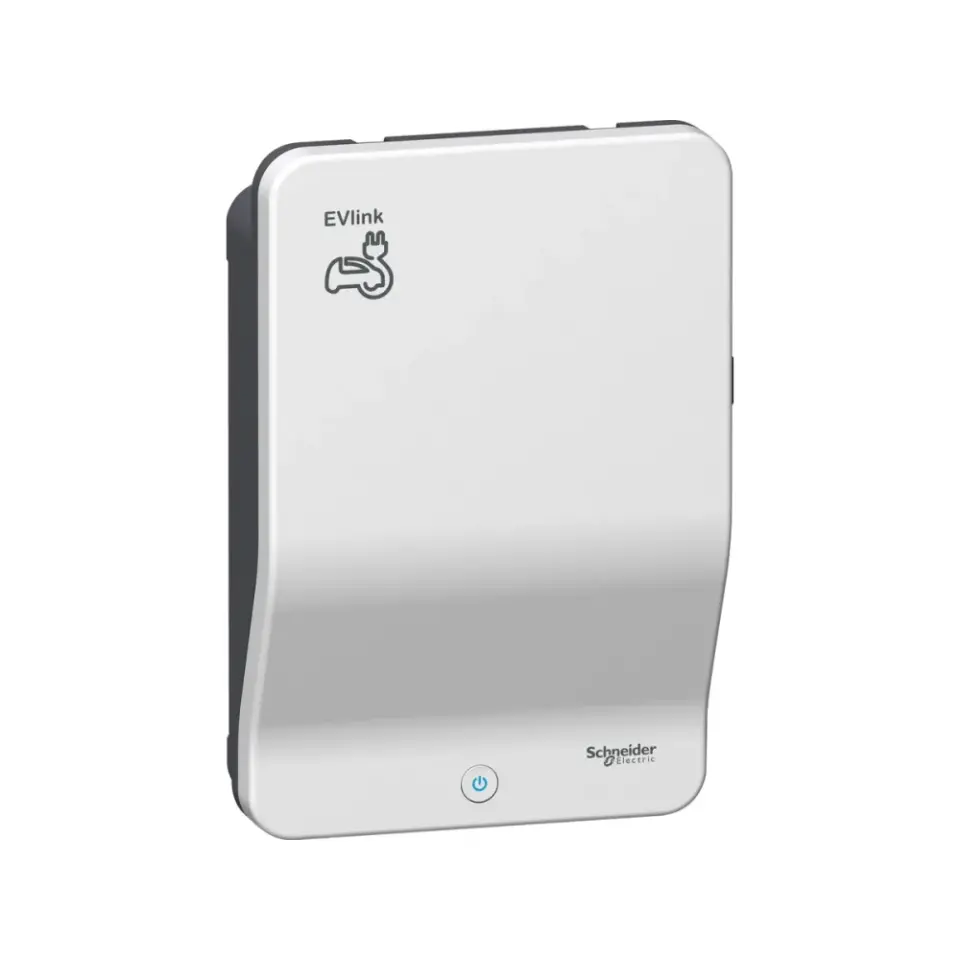 Schneider Electric EVH2S3P02K, EVlink Wallbox, 3.7 kW, Monofaze, T2 Soketli, Elektrikli Araç Şarj İstasyonu, Kablosuz