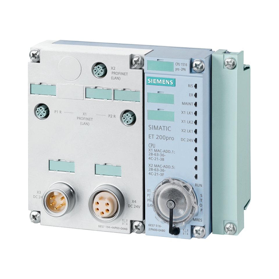 Siemens 6ES7516-2PN00-0AB0 CPU 1516PRO-2 ET-200PRO