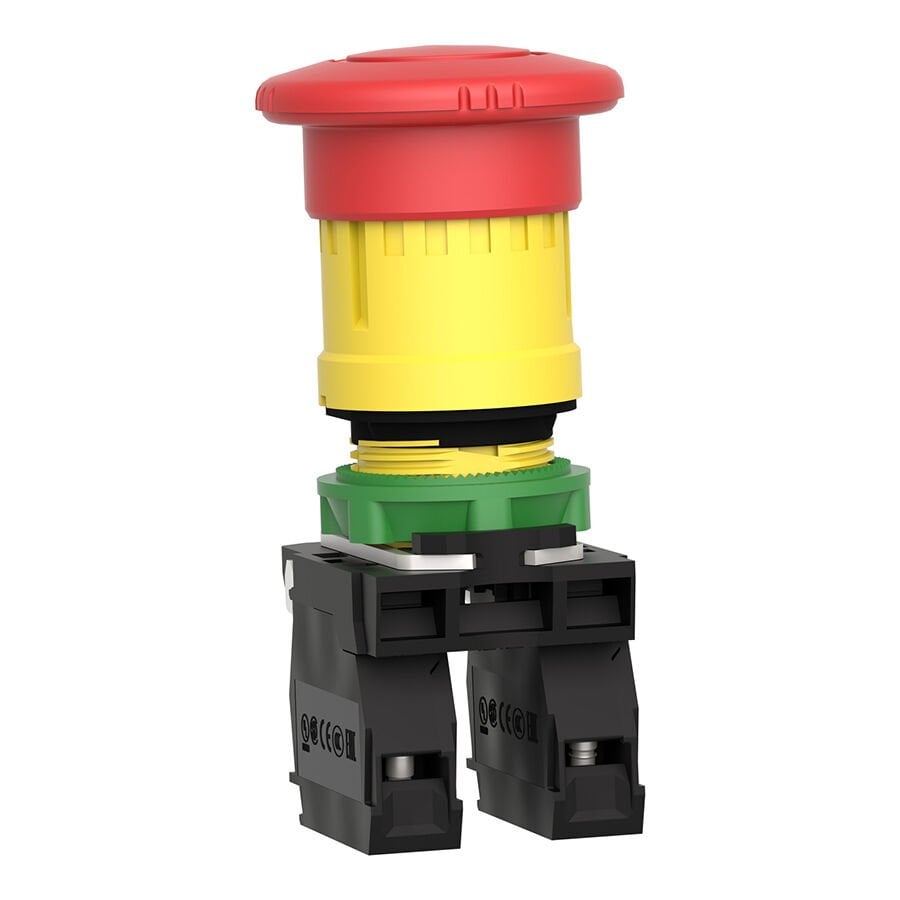 Schneider XB5AS8445 EMERGENCY STOP Buton ve Akseuarları