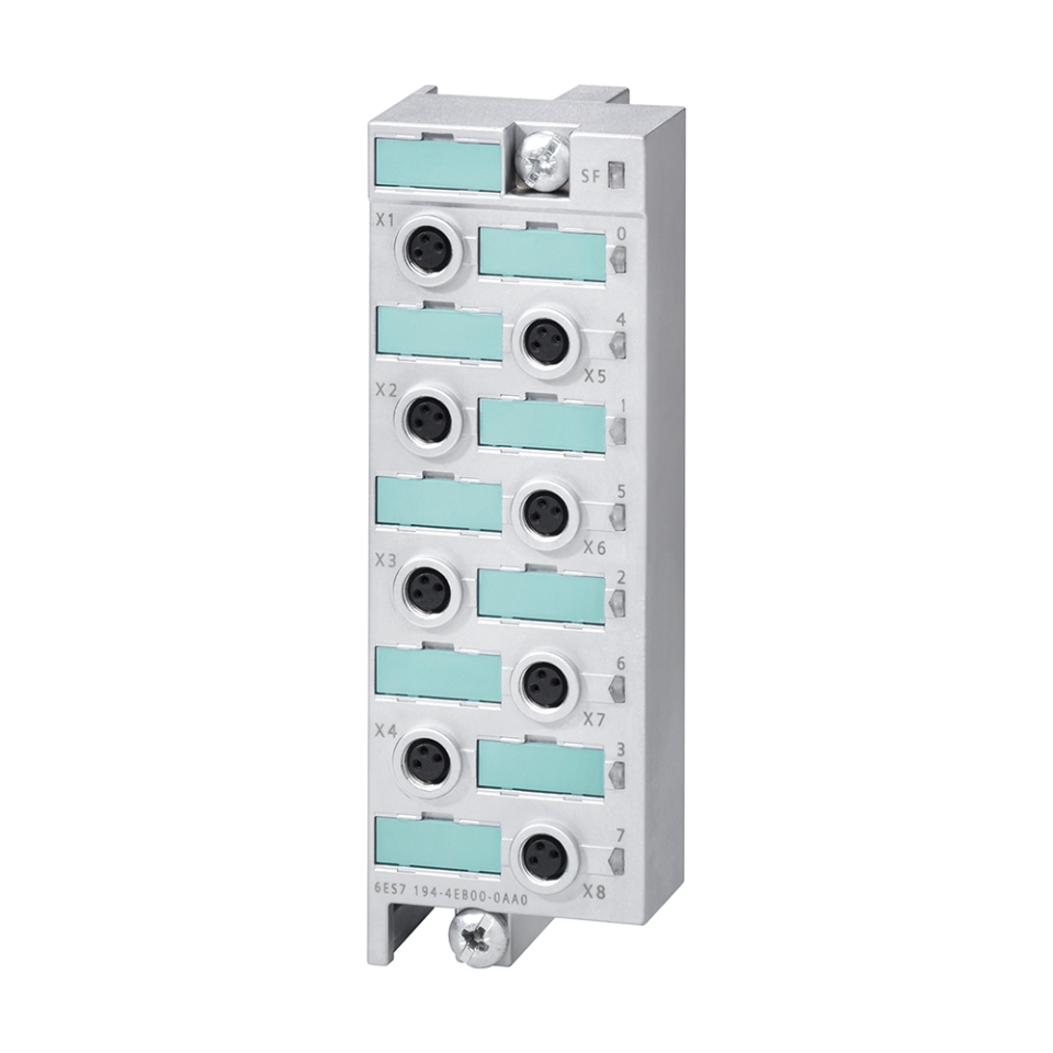 Siemens 6ES7194-4EB00-0AA0 CM I0 8 X M8 ET-200PRO