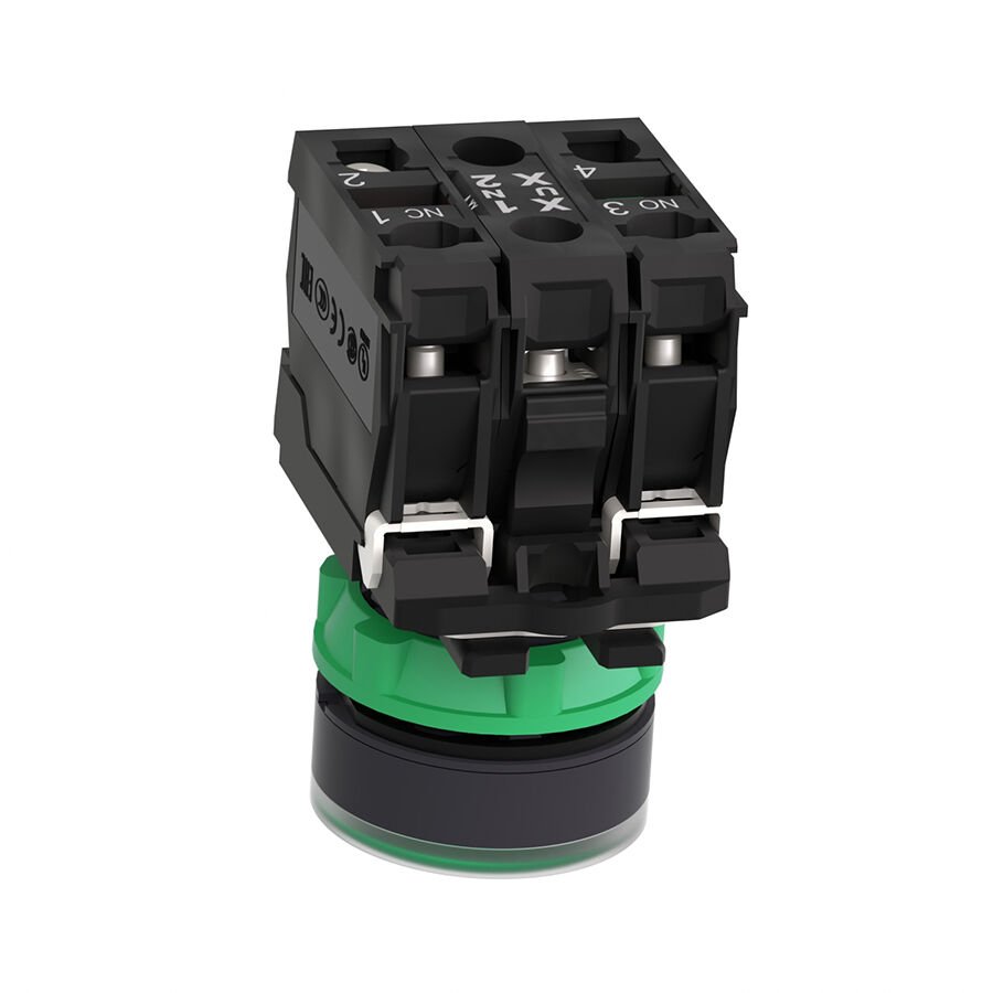 Schneider XB5AW33M5 220V ILLUMINATED PUSHBUTTON Buton ve Akseuarları