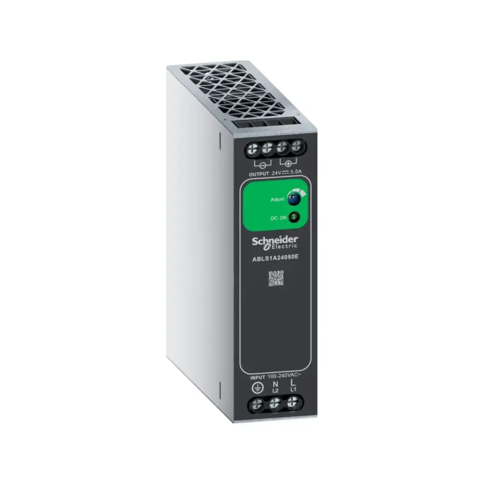 Schneider Electric ABLS1A24050E, Modicon Easy, 5 Amper, 120W, 24 Volt DC, Anahtarlamalı Güç Kaynağı