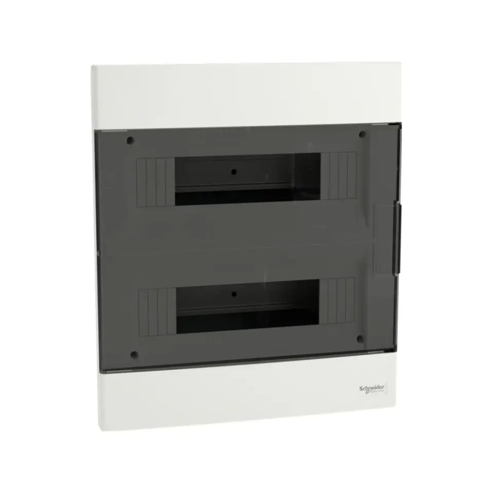 Schneider Electric EZ9EUE212, Easy 9, 24 Modül, 2 Sıralı, Şeffaf Kapaklı, Halojen Free, Sıvaaltı Sigorta Kutusu, 26x33x11cm