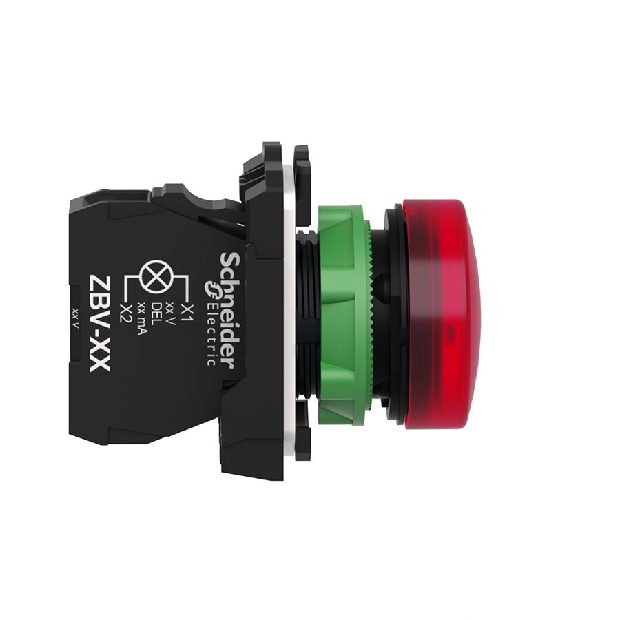 Schneider XB5AVB4 24 V LED PILOT LIGHT Buton ve Akseuarları