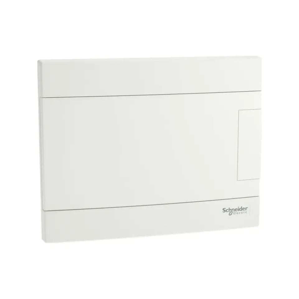 Schneider Electric EZ9EUF108, Easy 9, 8 Modül, Beyaz Opak Kapaklı, Halojen Free, Sıvaaltı Sigorta Kutusu, 22x17x10cm