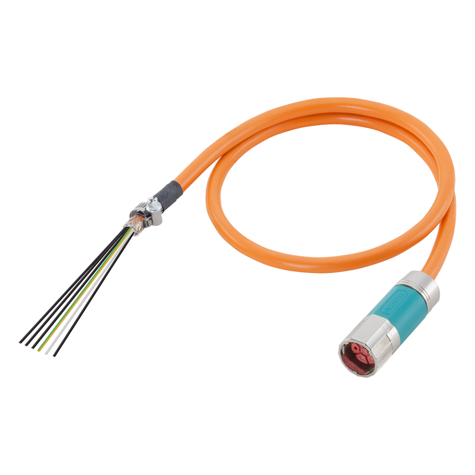 Siemens 6FX5002-5CG10-1AF0 Sınamıcs Güç Kablosu 5mt S120