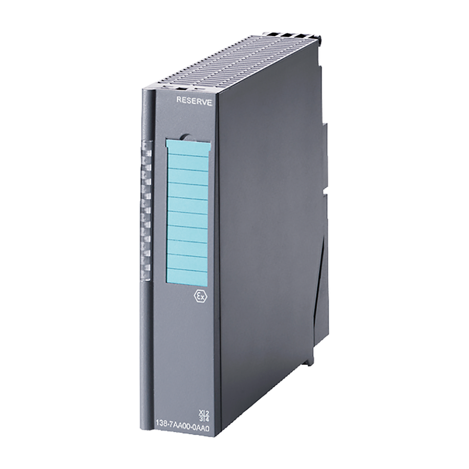 Siemens 6ES7138-7AA00-0AA0 Reserve module ET 200İSP