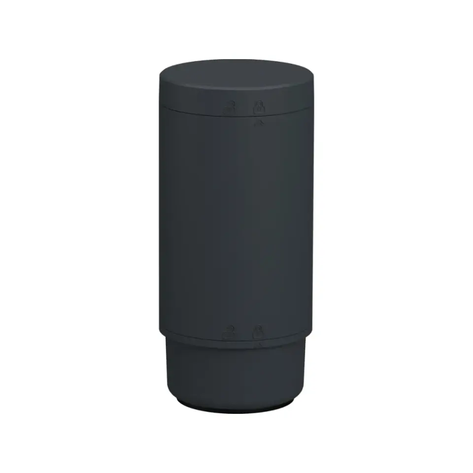 Schneider Electric XVB7C21M, Harmony XVB7, Ø70mm Işıklı Kolon Taban Modülü, 110-240 Volt AC, Adaptör ve Kapak Dahil