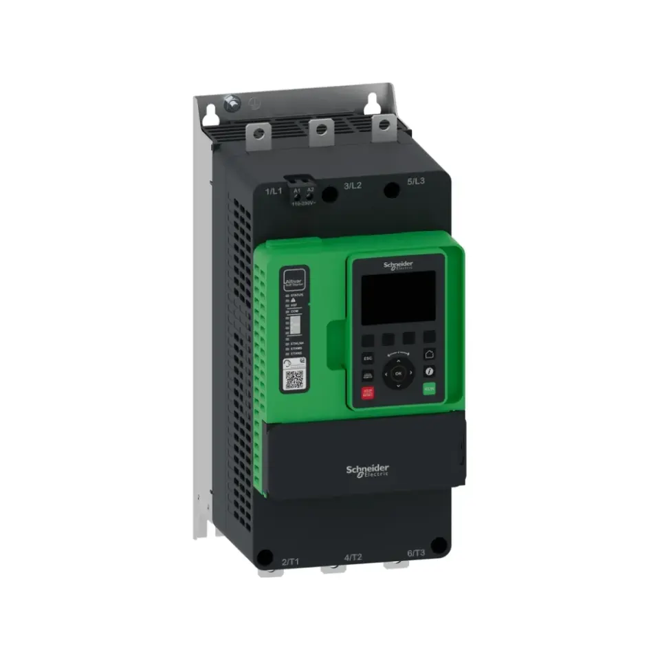 Schneider Electric ATS490C17Y, Altistart 490, 90 kW, 170 Amper, Yumuşak Yolverici(SoftStarter), 208-690 Volt AC