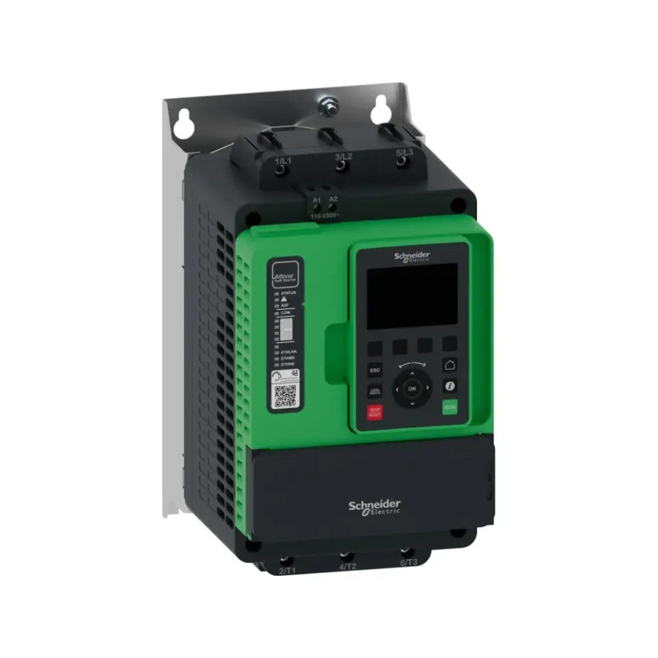 Schneider Electric ATS490D47Y, Altistart 490, 22 kW, 47 Amper, Yumuşak Yolverici(SoftStarter), 208-690 Volt AC