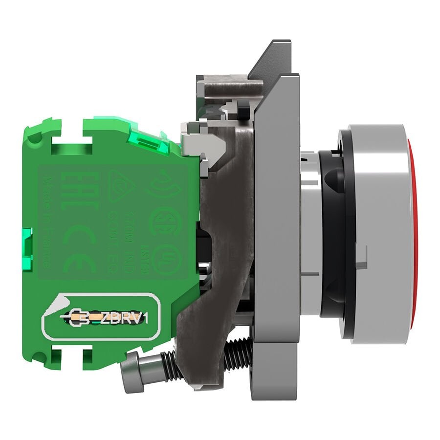 Schneider ZB4RTA4 Kırmızı Buton ve Akseuarları