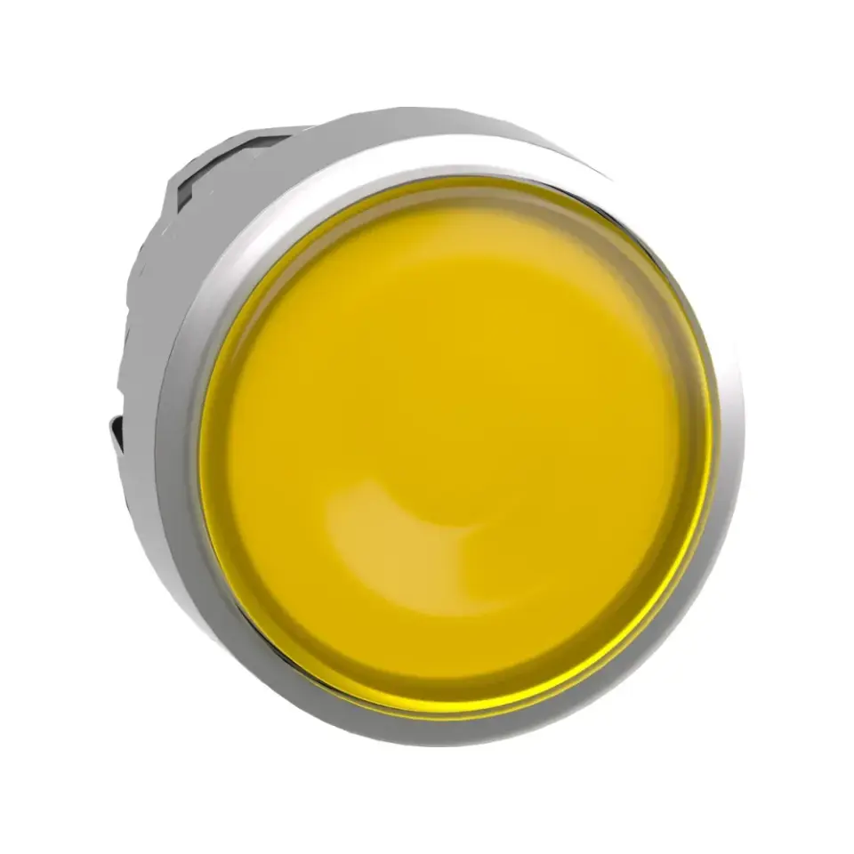 Schneider Electric ZB4BH083, Harmony Stil 4, XB4 Serisi Ledli Kalıcı Butonlar için Kafa, Gri