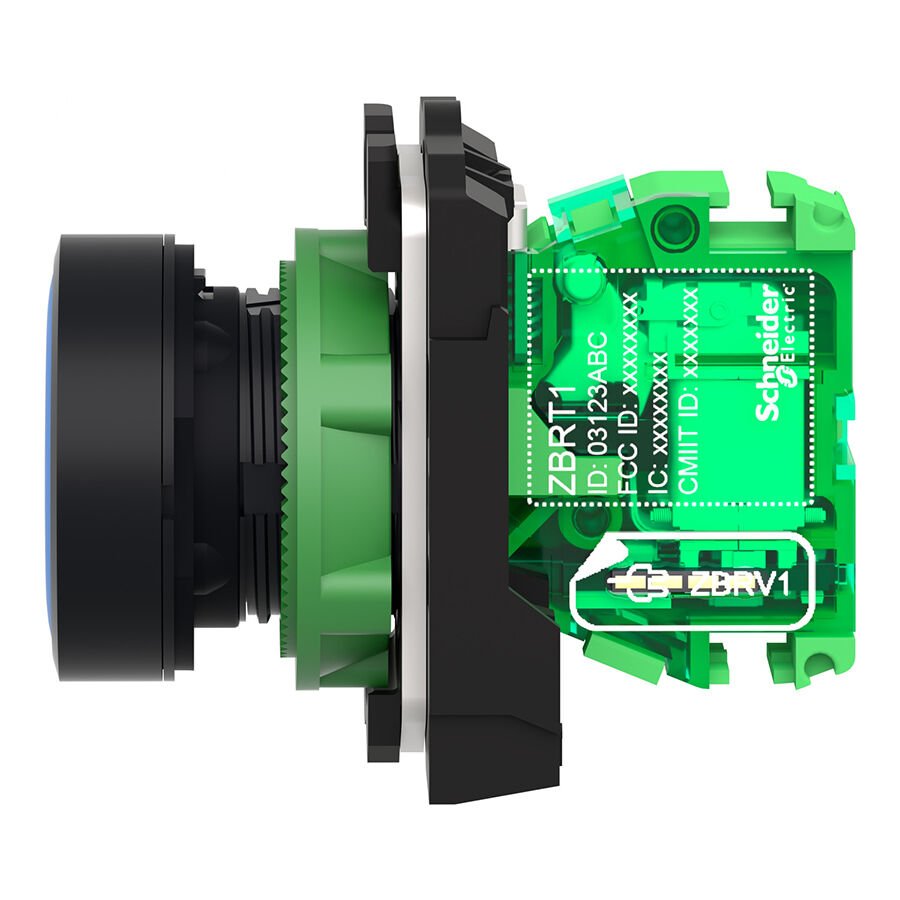 Schneider ZB5RTA6 Mavi Buton ve Akseuarları