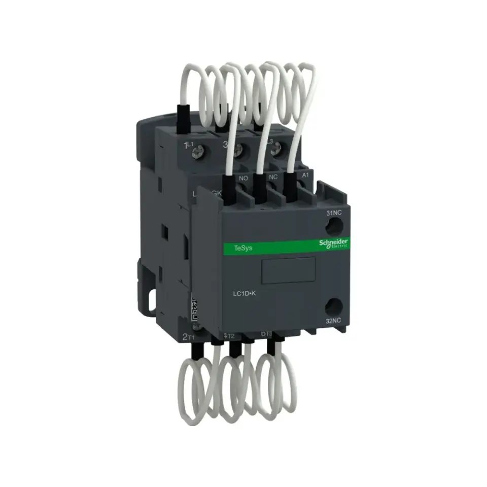 Schneider Electric LC1DGKF7, TeSys Deca, 16.7 kVar, Kompanzasyon Kontaktörü, 110 Volt AC, 1NA+1NK