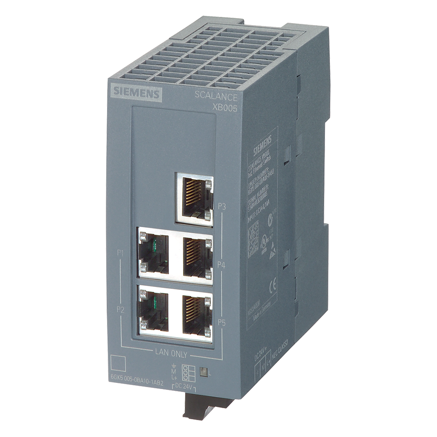 Siemens 6GK5005-0BA00-1AB2 Scalance XB005 Switch
