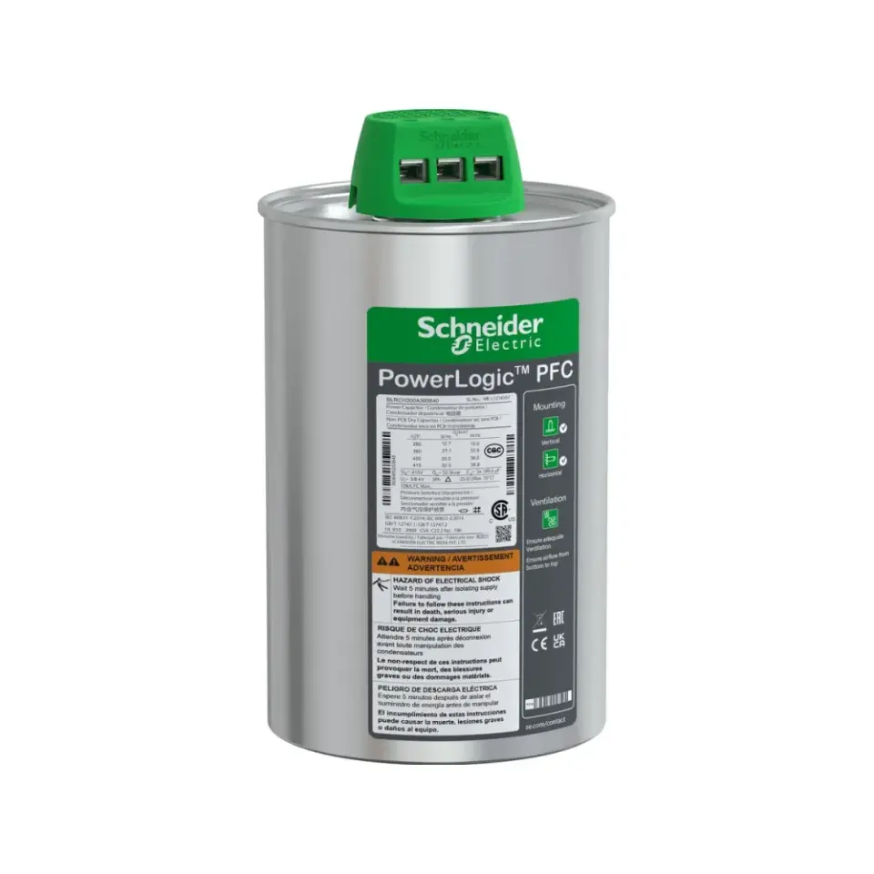 Schneider Electric BLRCH300A360B40, PowerLogic VarPlusCan, 30 kVAR, 400 Volt, Trifaze, Ağır Yük Kondansatörü