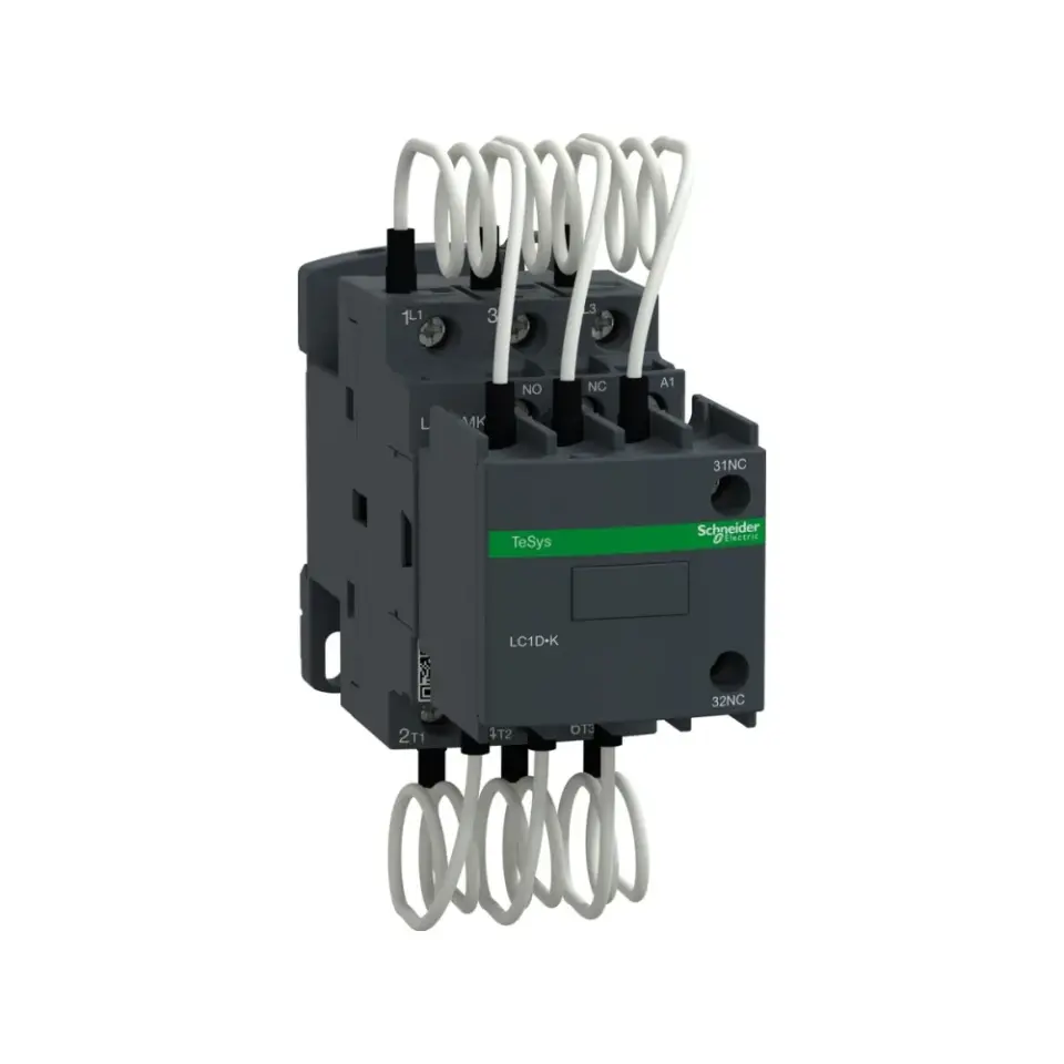 Schneider Electric LC1DMKB7, TeSys Deca, 25 kVar, Kompanzasyon Kontaktörü, 24 Volt AC, 1NA+1NK